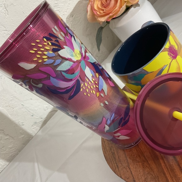 Bundle Starbucks set 2024 Spring Iridescent Holographic Cold Cup and mug - Picture 3 of 5